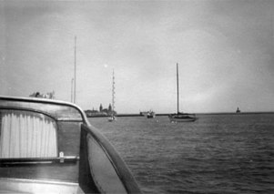 He instigated the Commodore's Fleet Review. A photo from the first review on 9 July 1946.